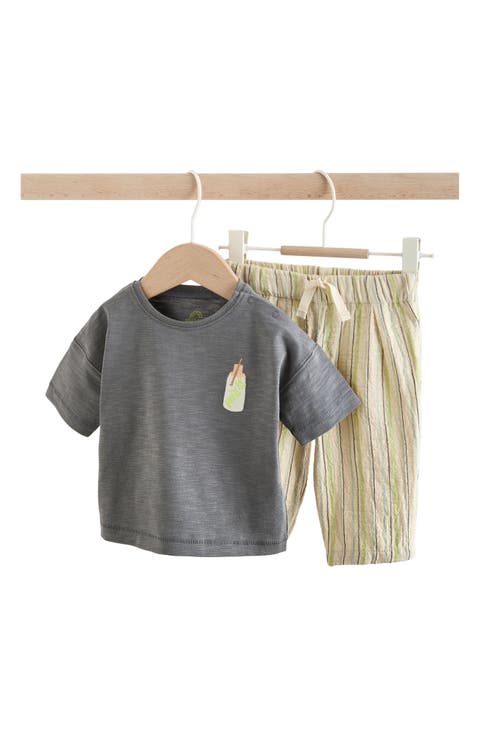 Graphic T-Shirt & Pants Set