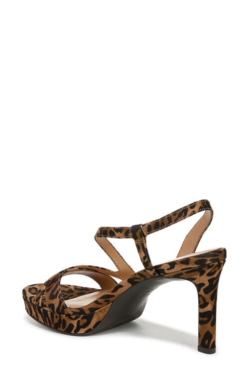 Naturalizer Abby Platform Dress Sandals In Leopard Print Faux Leather
