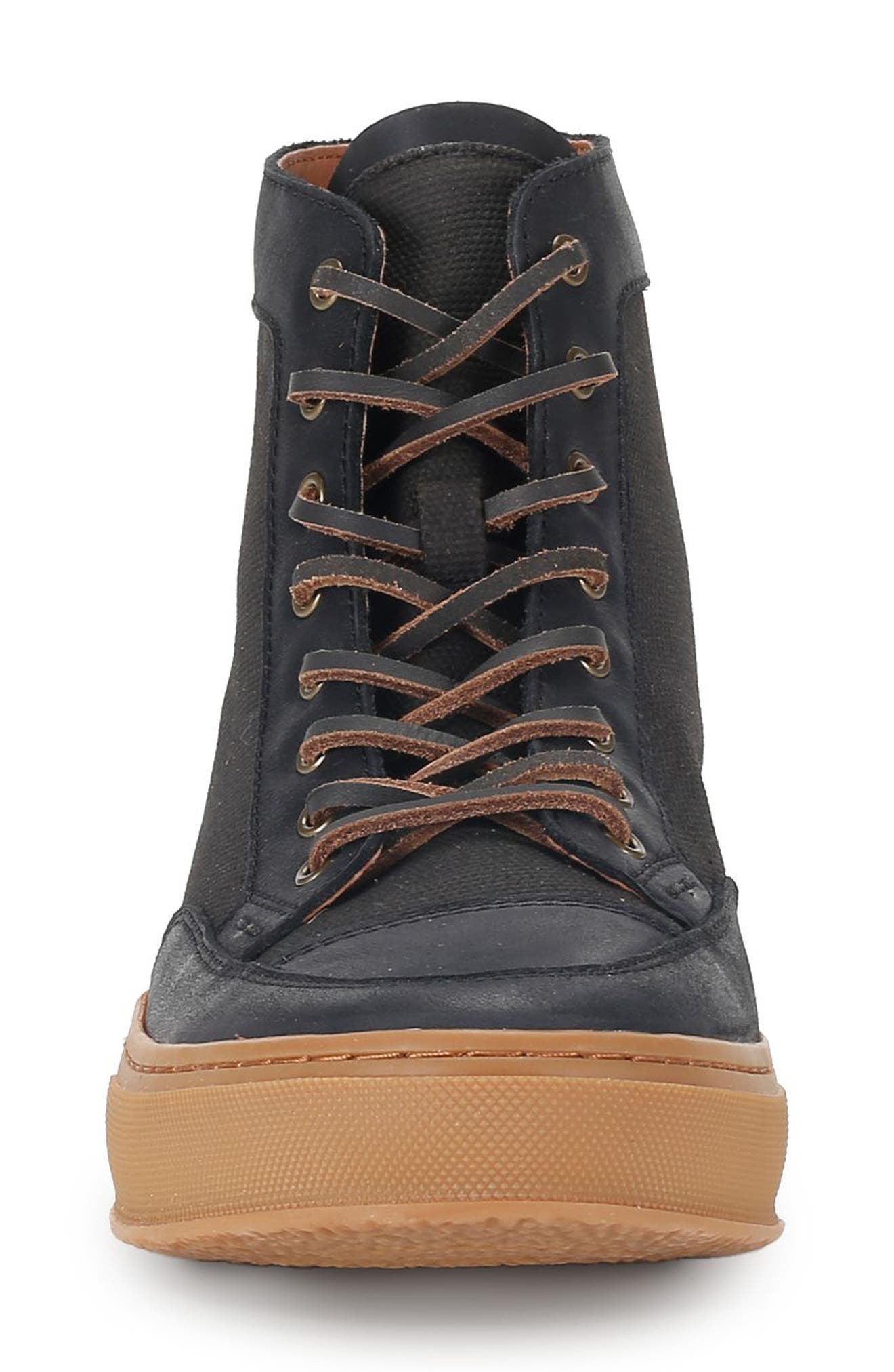 Frye Hoyt Mid Lace Sneaker, Alternate, color, 