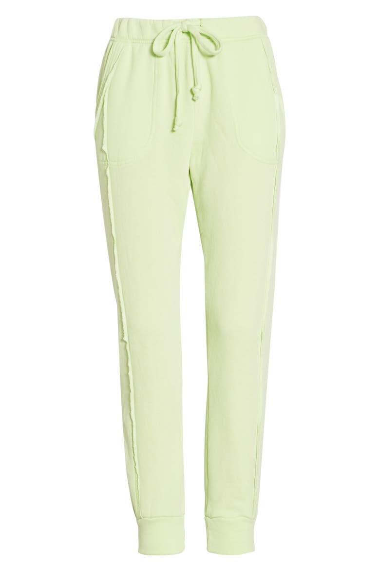 Free People FP Movement Work it Out Joggers, Alternate, color, LIME
