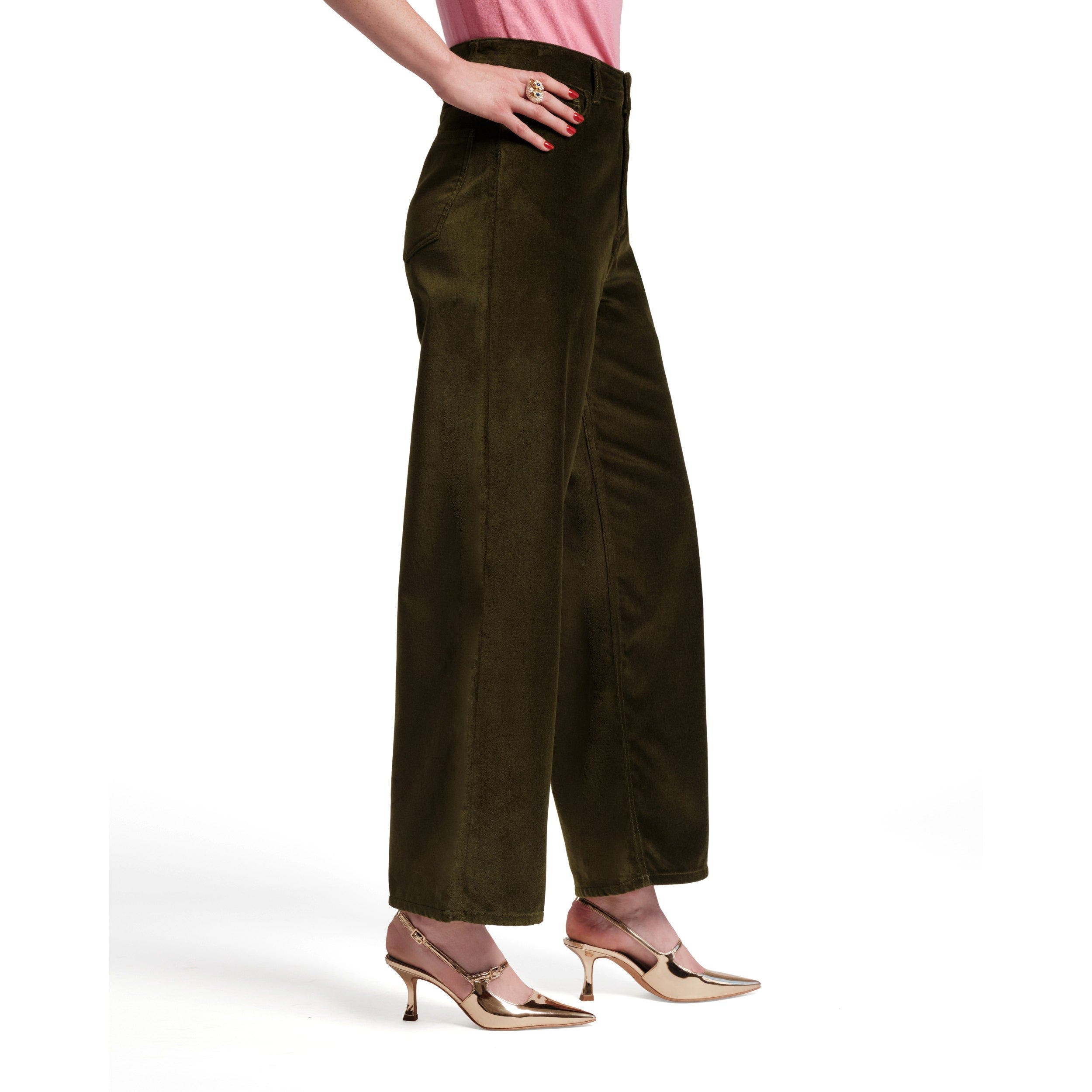Ace Velet Pant Solid Velvet - image 2