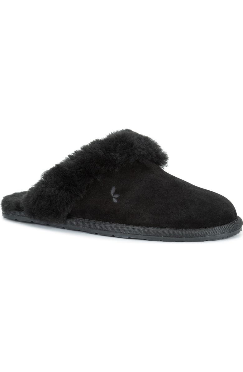 Koolaburra by UGG<sup>®</sup> Milo Genuine Shearling Scuff Slipper, Main, color,
