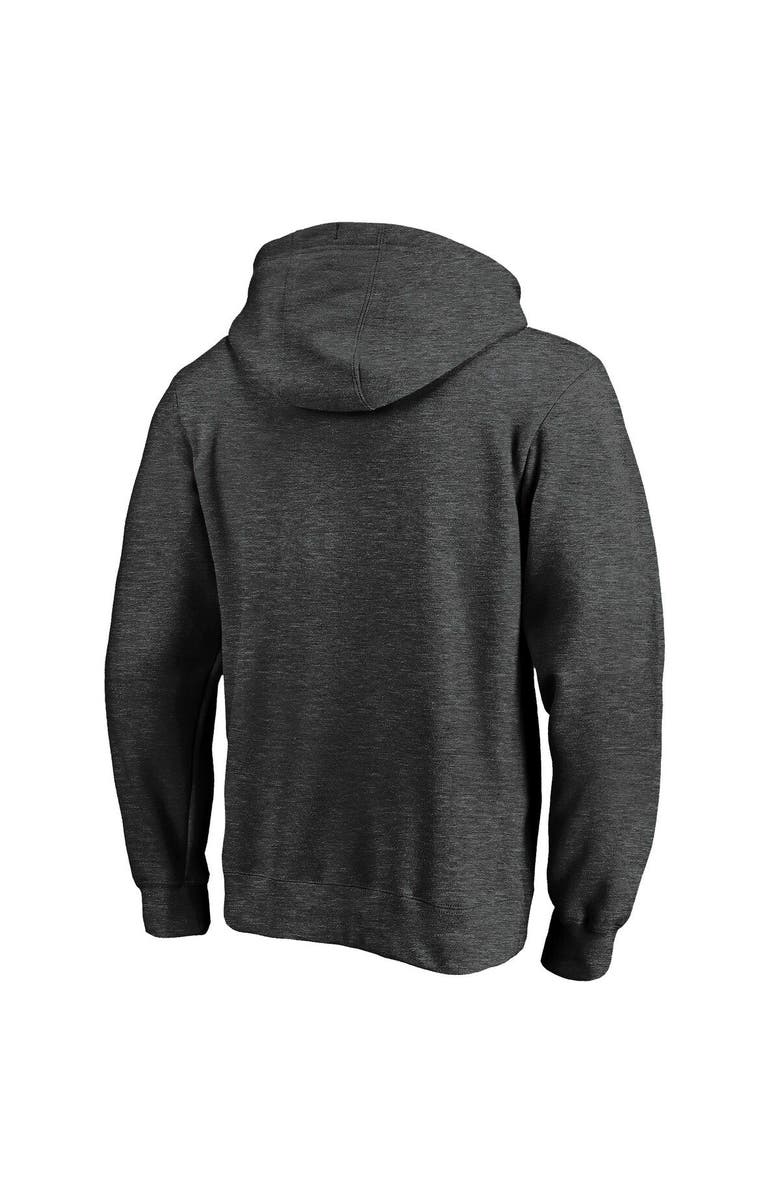 FANATICS Men's Fanatics Branded Heathered Charcoal Atlanta Falcons Big & Tall Primary Logo Pullover Hoodie, Alternate, color, 