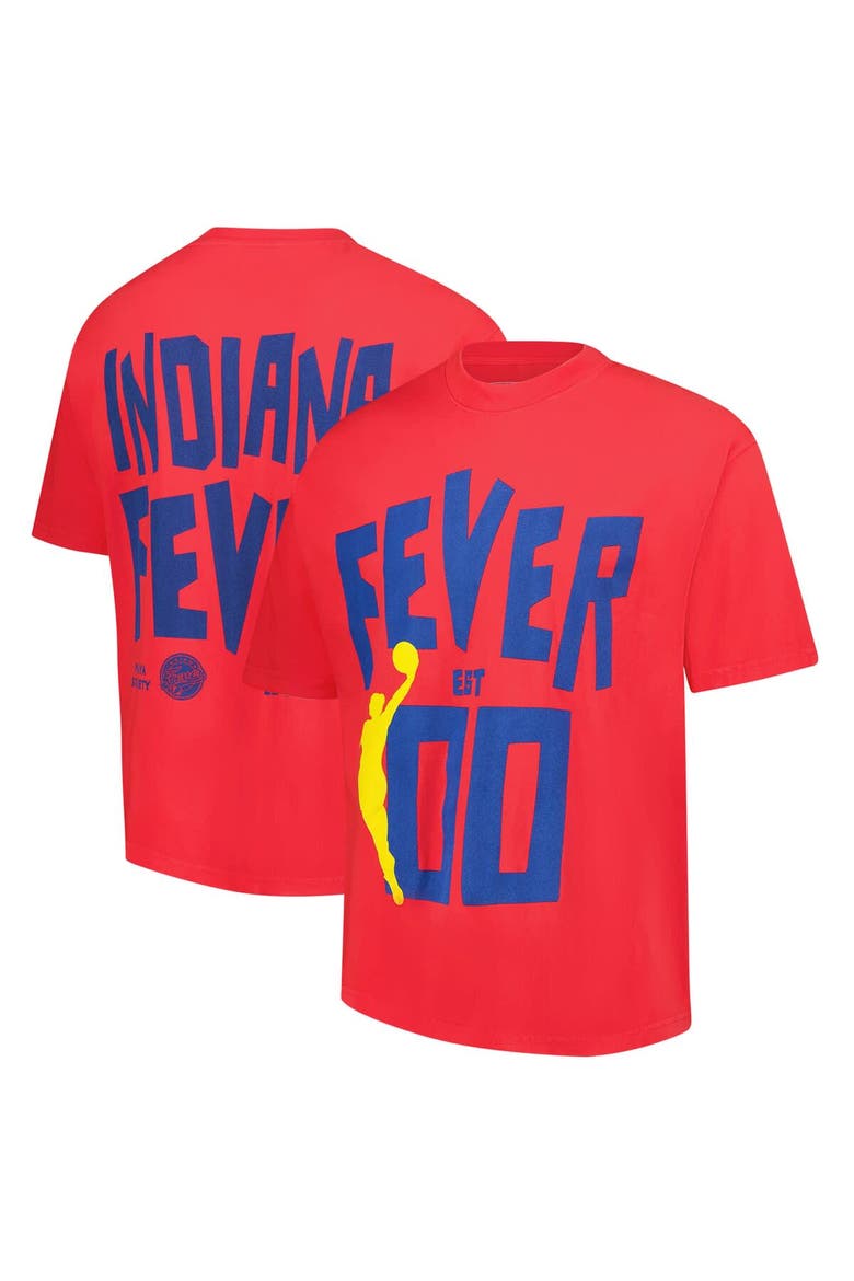 Unisex Playa Society Red Indiana Fever Established 2000 Premium T-Shirt, Main, color, Red