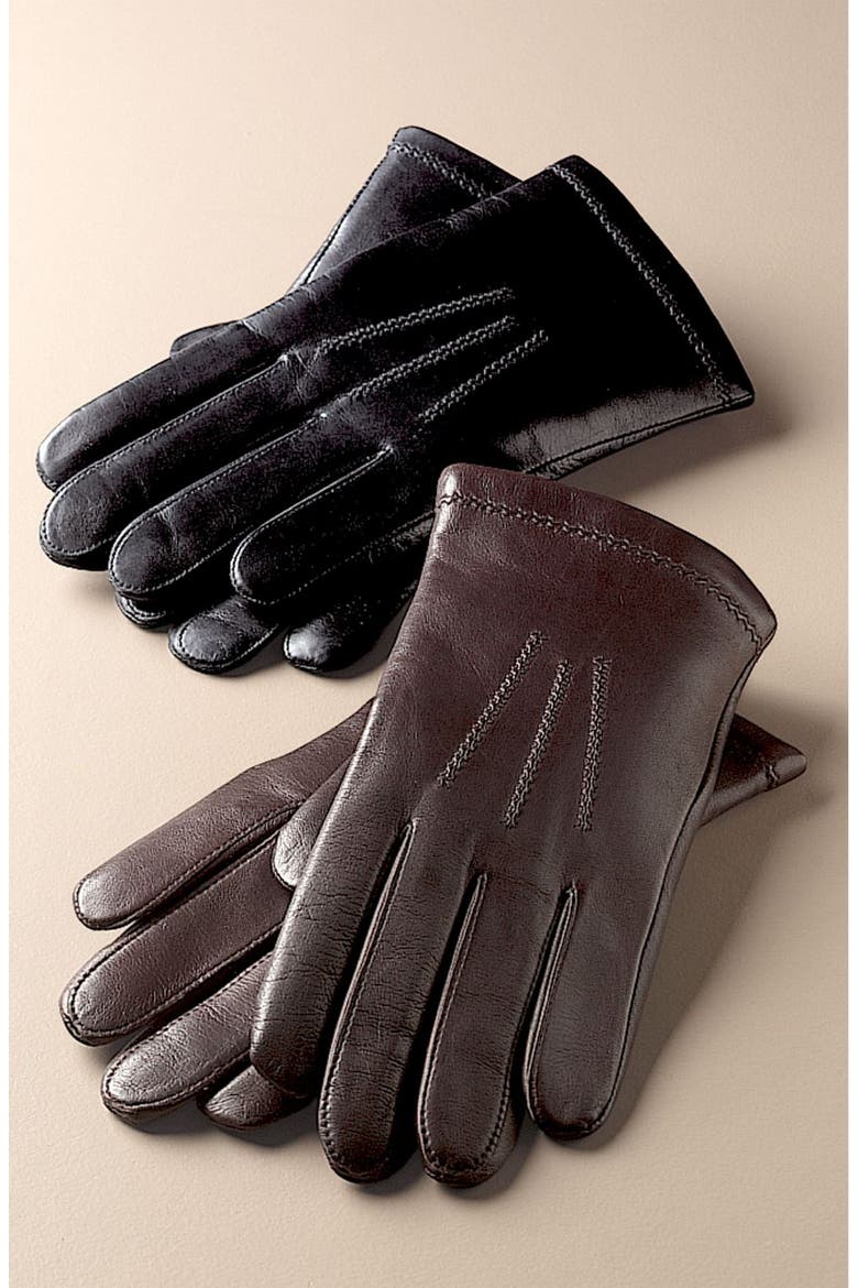 Fownes Brothers Cashmere-Lined Leather Gloves (Men) | Nordstrom