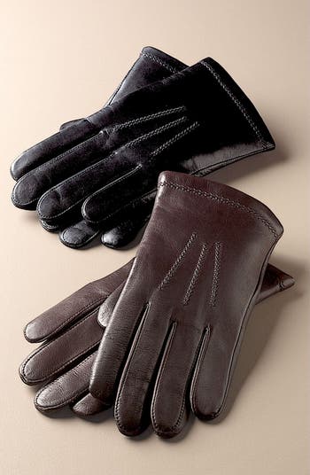 Fownes Brothers Cashmere-Lined Leather Gloves | Nordstrom