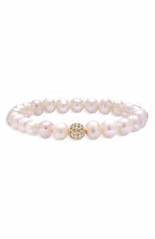 Camille Freshwater Pearl Stretch Bracelet