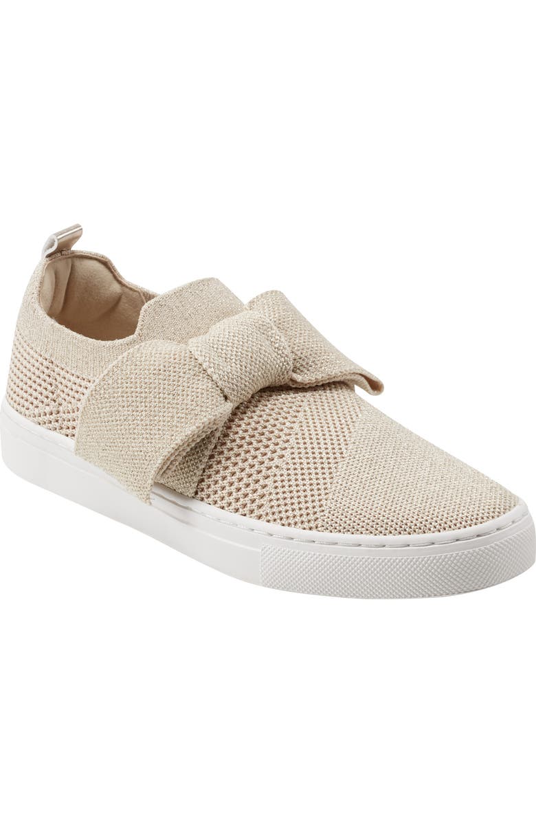 Bandolino Bryce2 Knit Sneaker, Main, color, Platino/ Platino