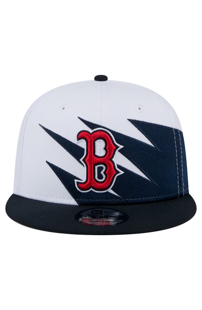 New Era Men's New Era Navy/White Boston Red Sox Jagged 9FIFTY Snapback Hat, Alternate, color, Navy