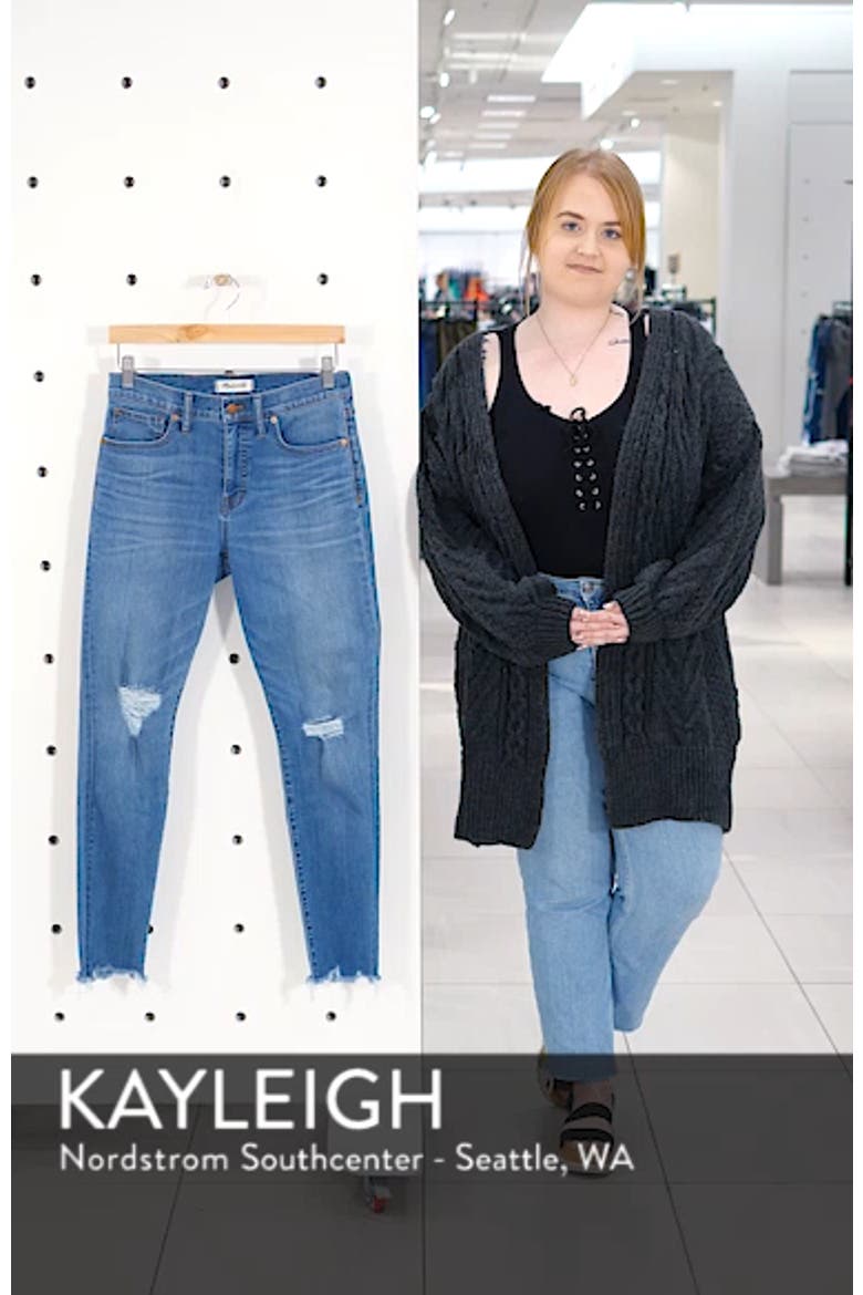 9-Inch Torn Knee Skinny Jeans video