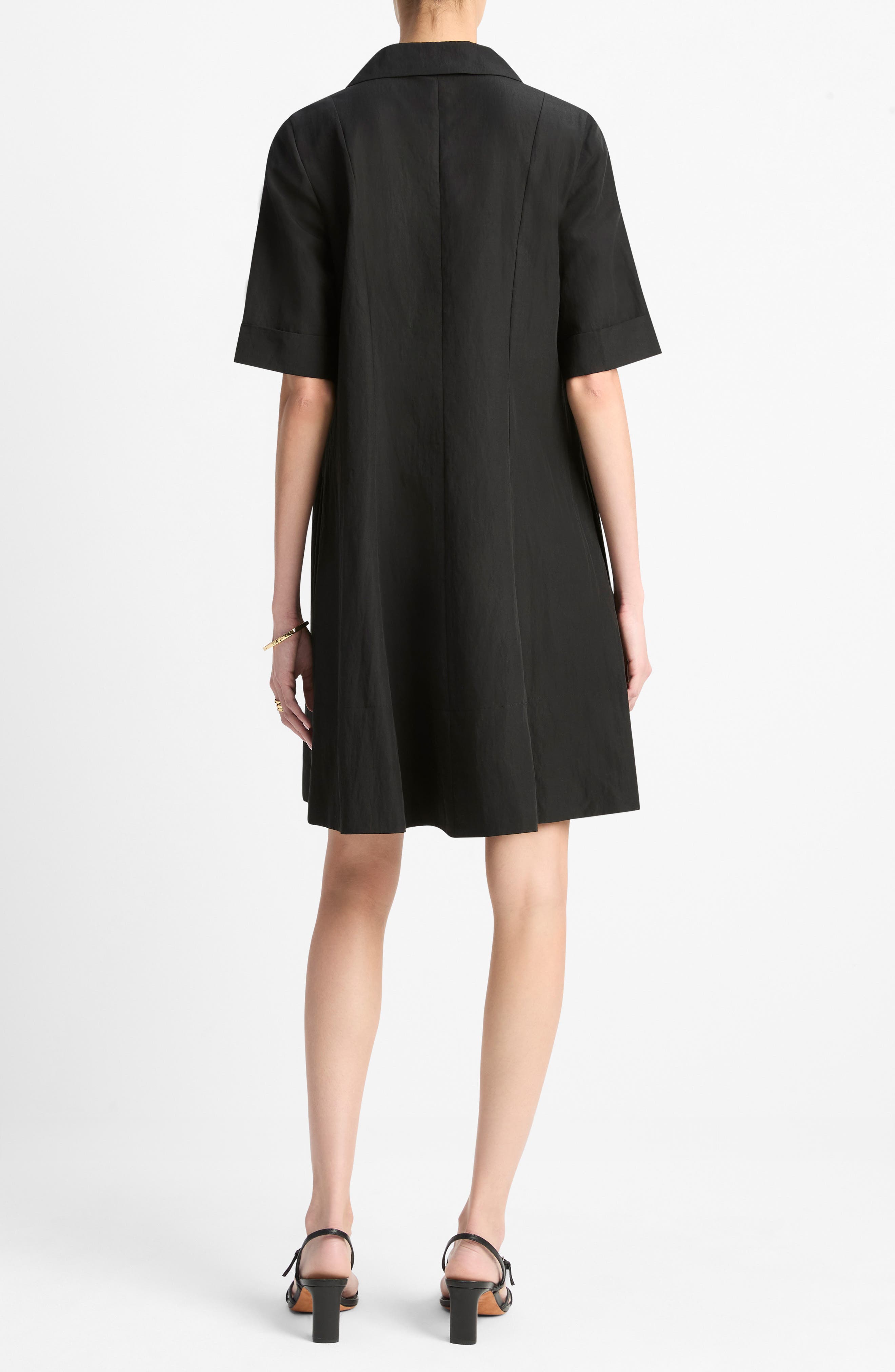 Collar A-Line Dress - image 2