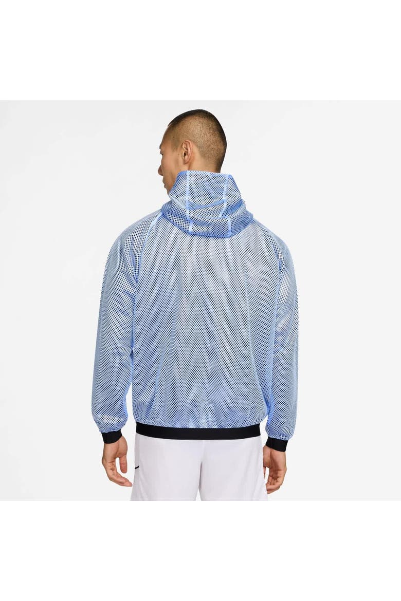 Men's Nike Light Blue Uruguay National Team 2026 Anthem Mesh Dri-FIT Full-Zip Hooded Jacket, Alternate, color, Light Blue