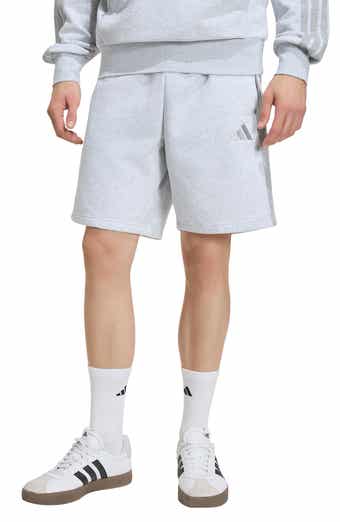 Essentials 3-Stripes Fleece Shorts