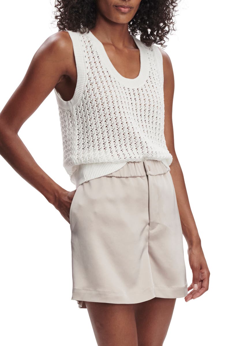 Varley Ferns Open Stitch Sweater Tank, Alternate, color, 