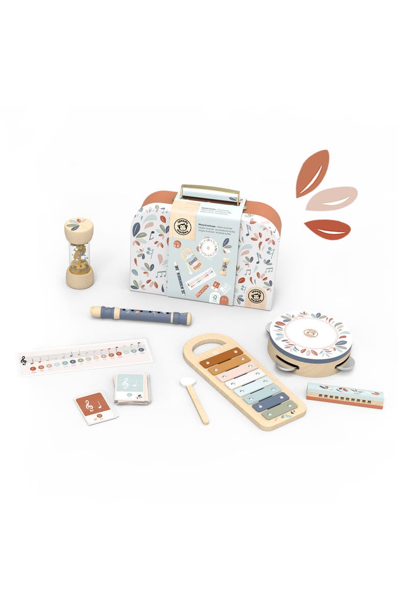 Speedy Monkey Musical set 5 instruments, Main, color, Multi