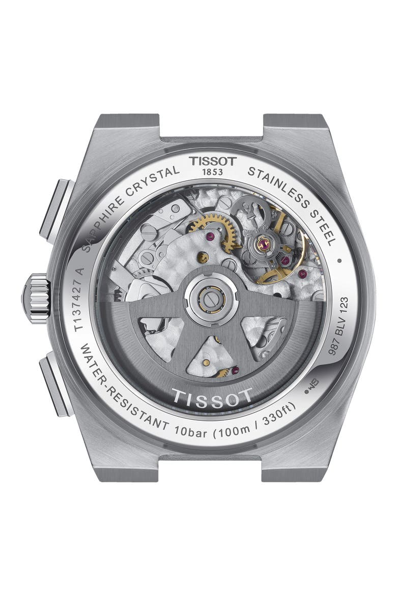 PRX Chronograph Bracelet Watch, 42mm, Alternate, color, GREY
