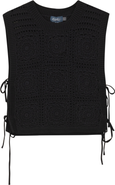Noni Girl Crochet Knit Sleeveless Vest
