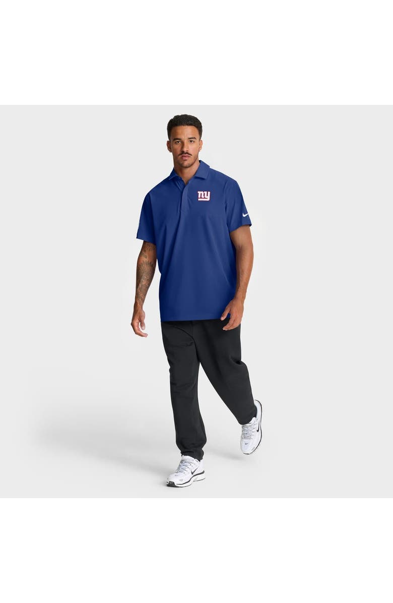 Nike Men's Nike Royal New York Giants Sideline City Pride Woven Performance Polo, Alternate, color, Royal