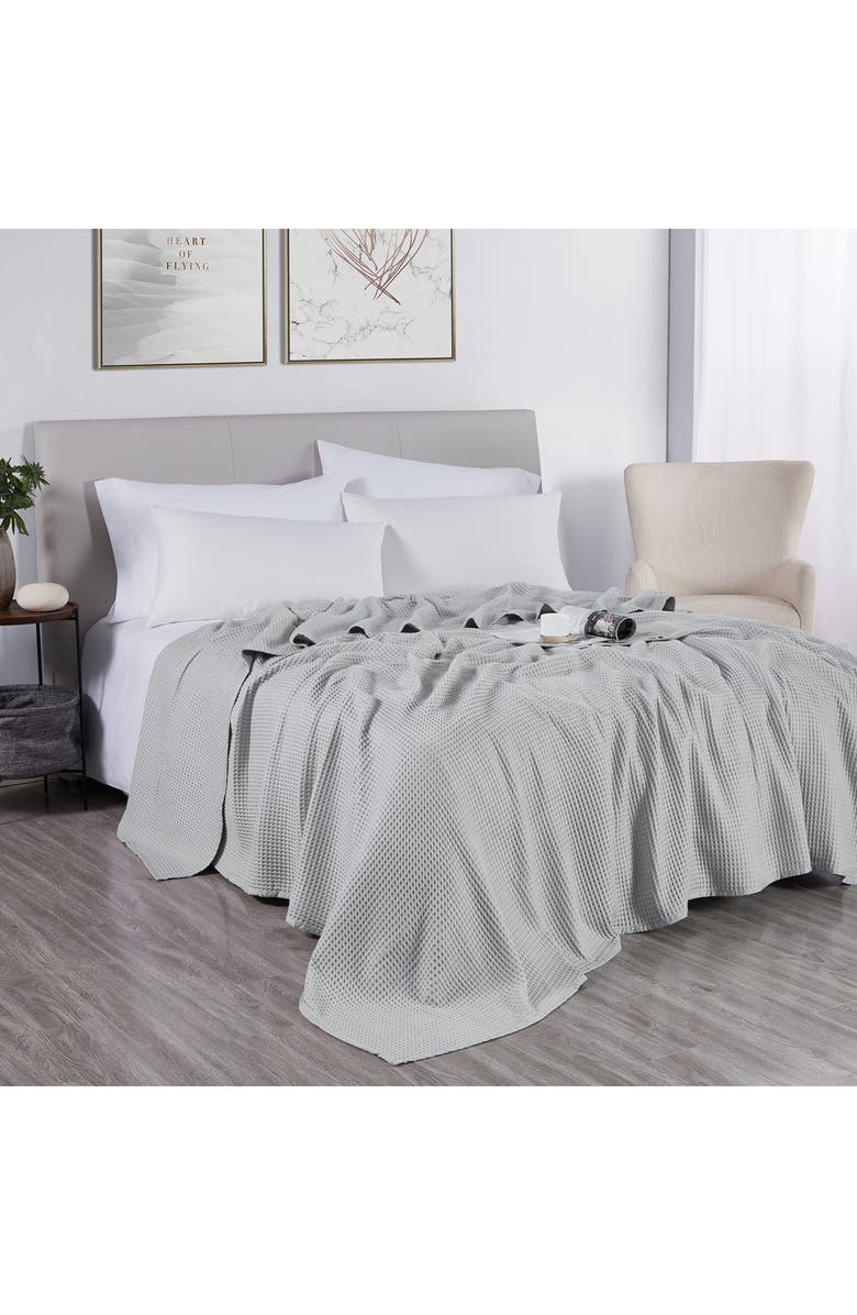 Sijo Eucalyptus Blanket, Main, color, Dove