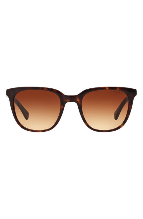 51mm Gradient Rectangle Sunglasses