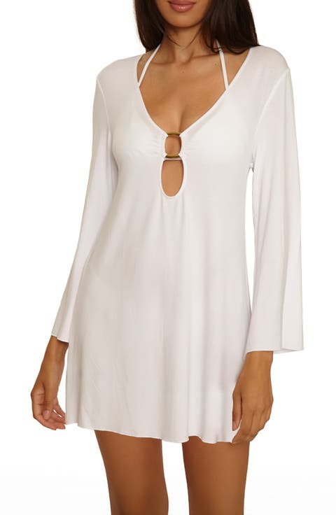 Beach to BBQ Long Sleeve Cover-Up Tunic