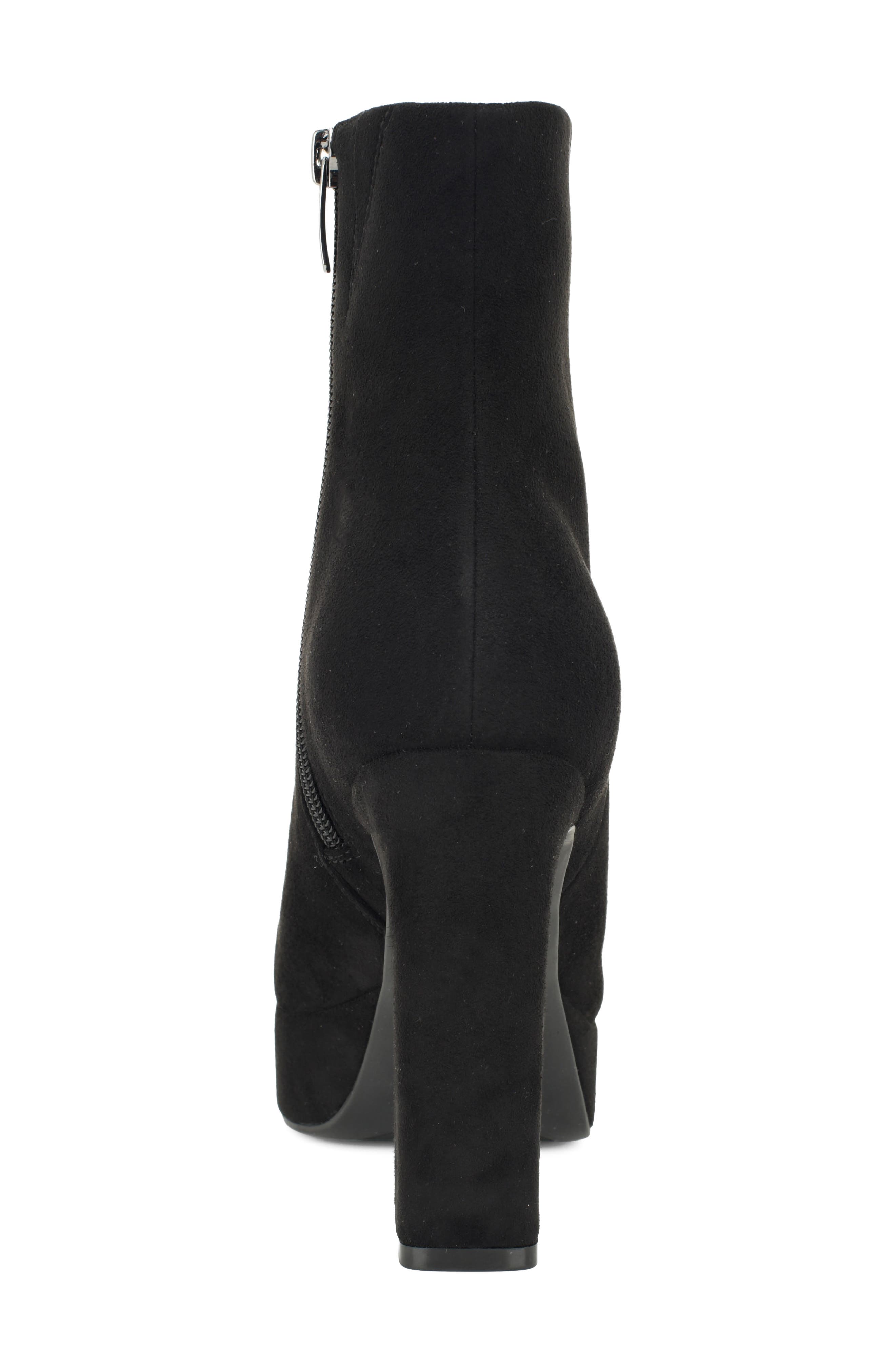 Danella Faux Leather Platform Bootie, Alternate, color, BLK02