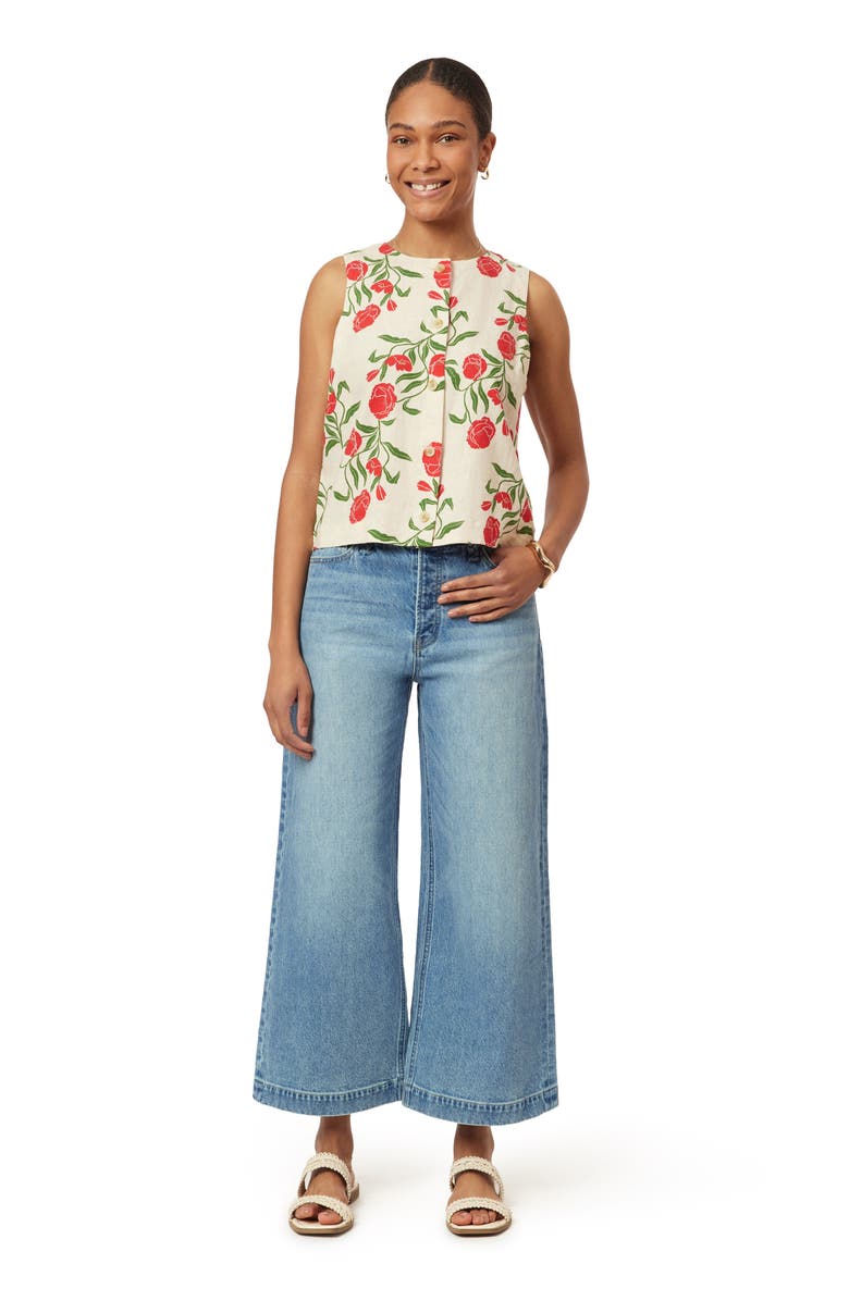Scotch & Soda The Wave Crop Wide Leg Jeans, Alternate, color, Dress You Up
