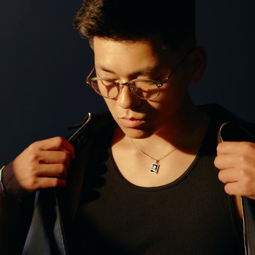 Loupn Ascend Pendant Necklace In Silver