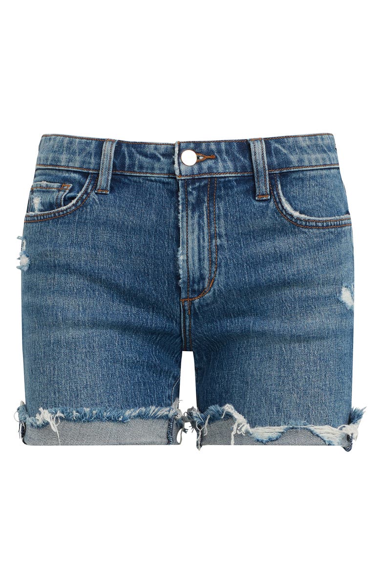 Joe's The 5 Mid Rise Cutoff Denim Shorts, Alternate, color,