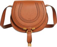 Chloé Small Marcie Leather Crossbody Bag