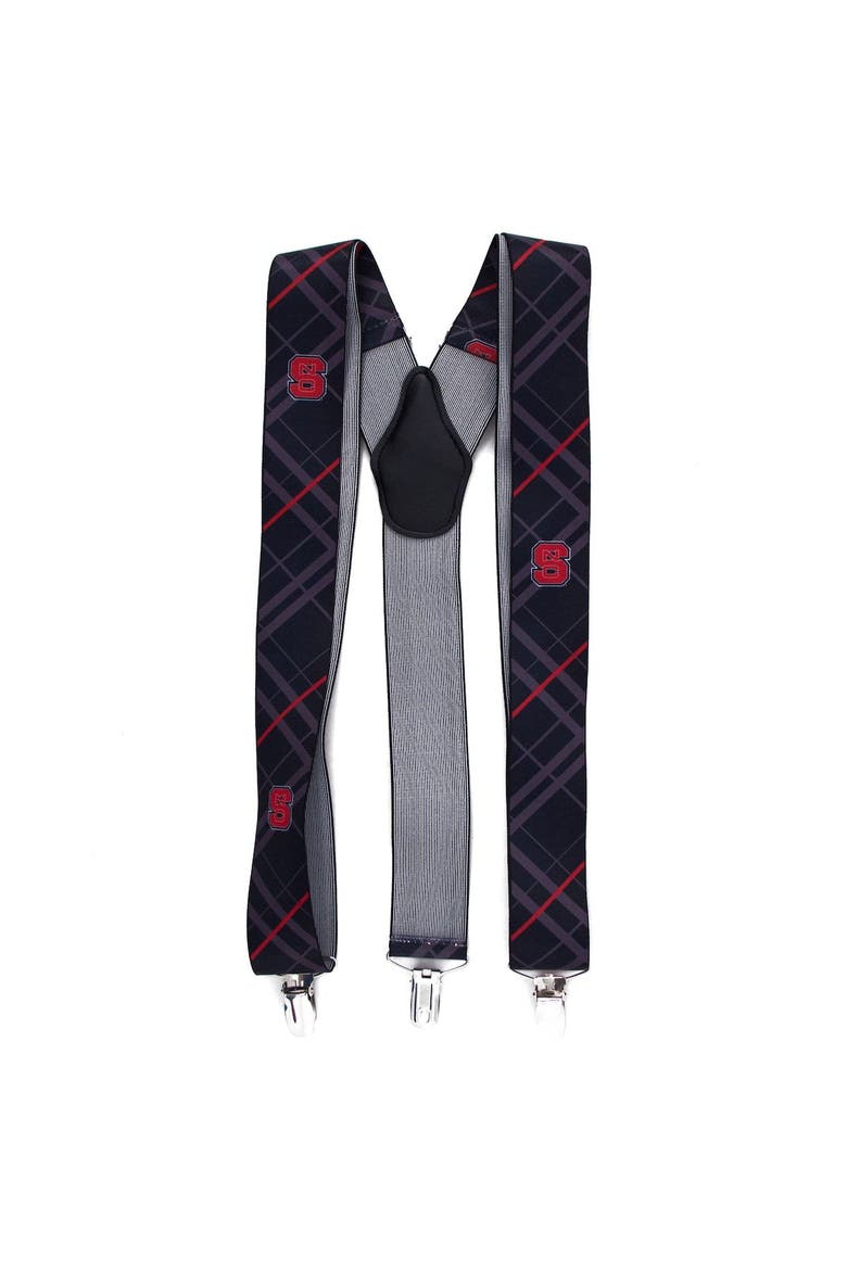 Men's Black NC State Wolfpack Suspenders, Main, color, Black