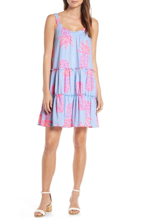 Loro Tiered Shift Dress