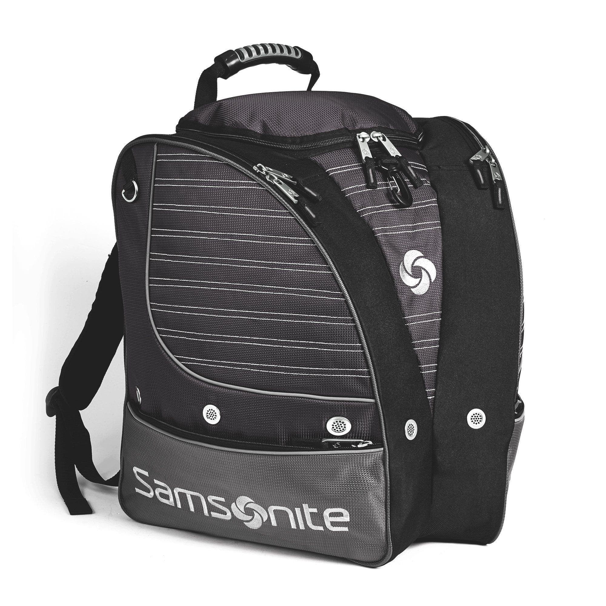 Samsonite Deluxe Adult Ski Boot Bag, Main, color, Black