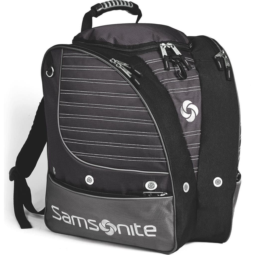 Samsonite Deluxe Adult Ski Boot Bag In Black