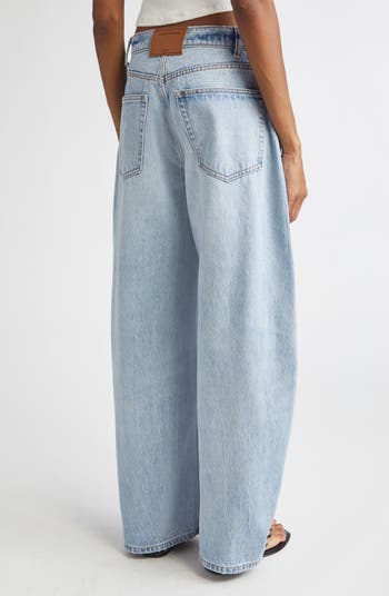 Blow Up Mid Rise Balloon Leg Jeans