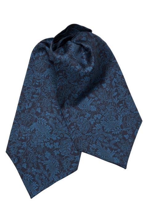 Portofino - Silk Ascot Cravat Tie for Men