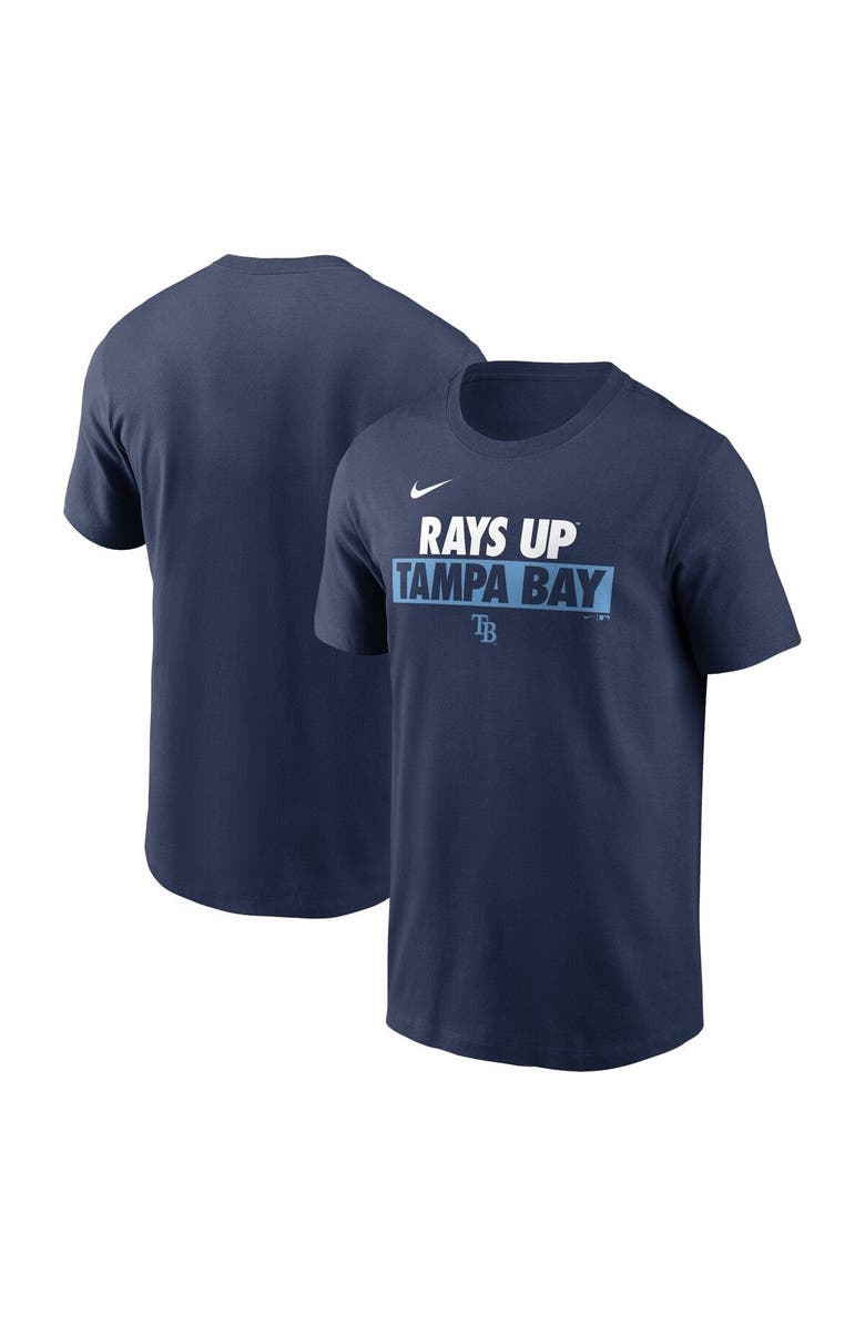 Nike Men's Nike Navy Tampa Bay Rays Rally Rule T-Shirt, Main, color,