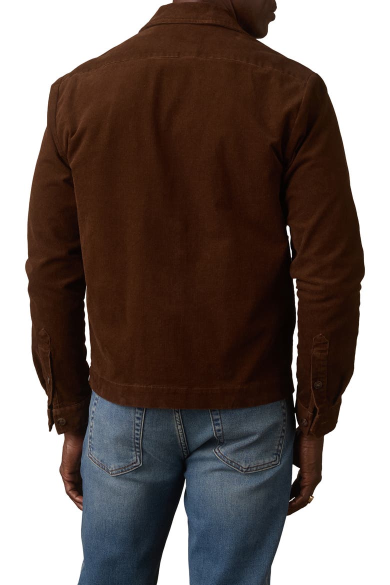 Micro Comfort Cord Jacket, Alternate, color, CEDAR