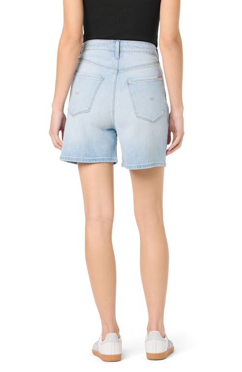Hudson Devon High Waist Distressed Denim Cutoff Shorts In Parklife