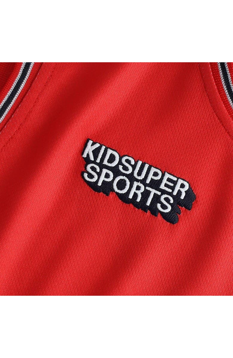 NBA X KIDSUPER Unisex NBA & KidSuper Studios by Fanatics Red Washington Wizards Hometown Jersey, Alternate, color, Red