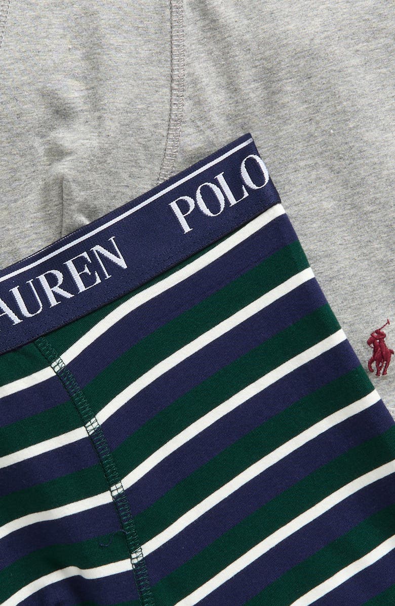 Polo Ralph Lauren Kids' Assorted 3-Pack Stretch Cotton Boxers, Alternate, color, Eenhunt Cl