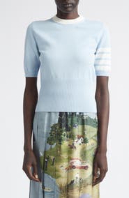 Thom Browne Hector Short Sleeve Sweater