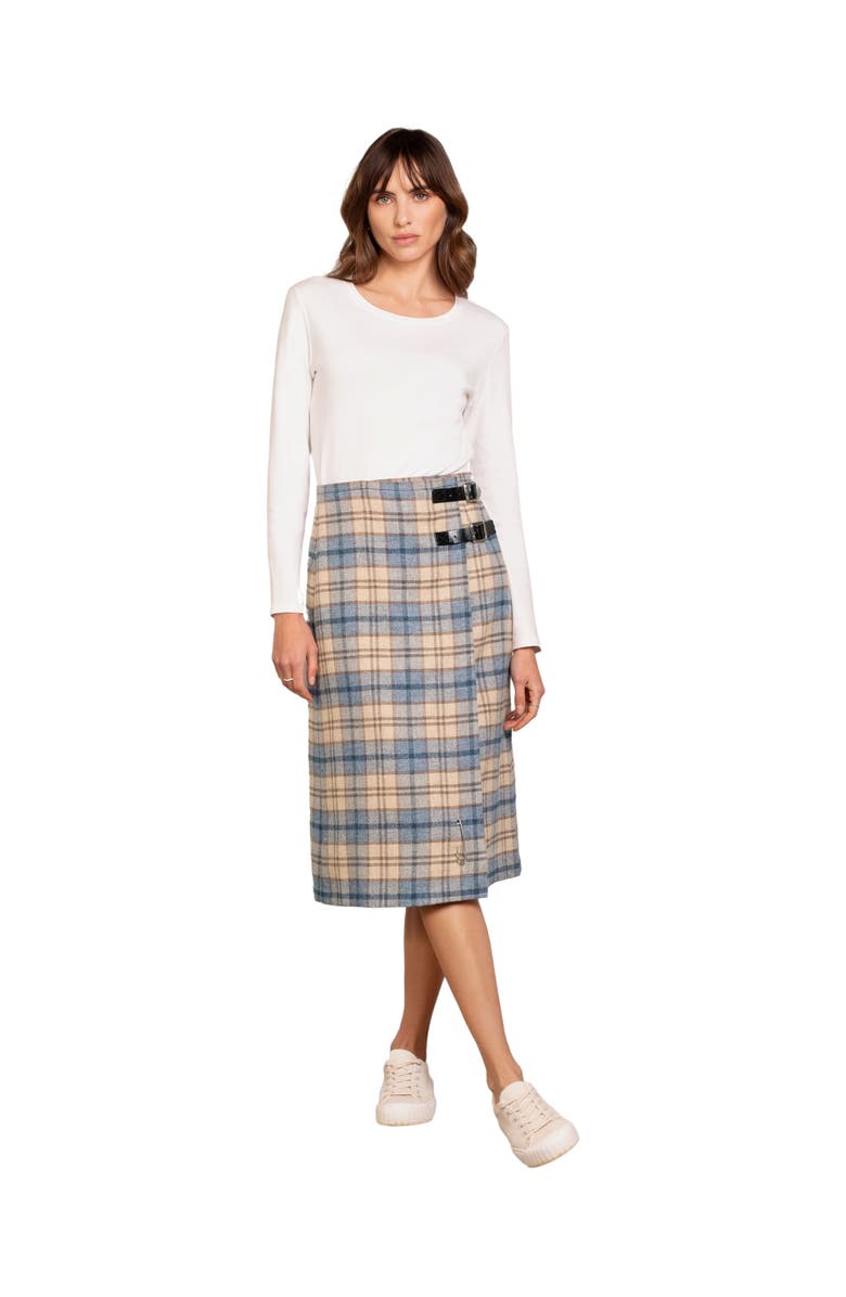 Celtic & Co. Midi Celt Kilt Skirt, Main, color, 