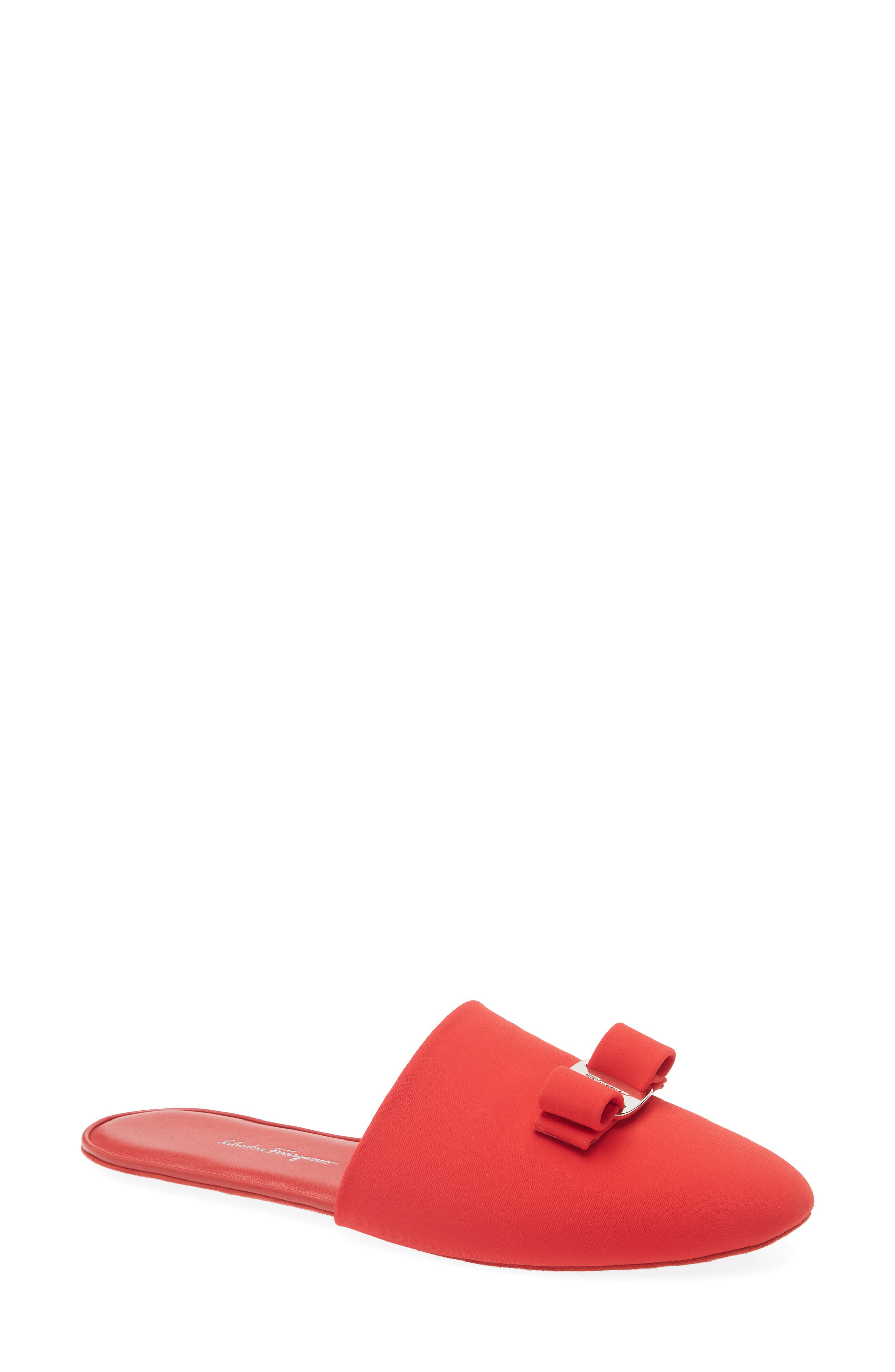 FERRAGAMO Vara Bow Block Heel Boot, Main, color, 