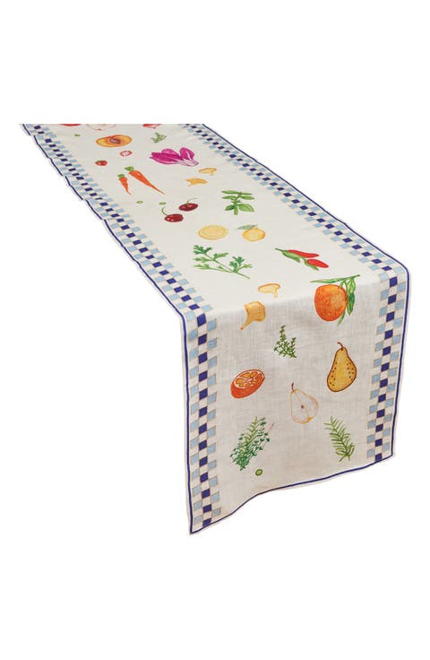 Still Life Linen Table Runner