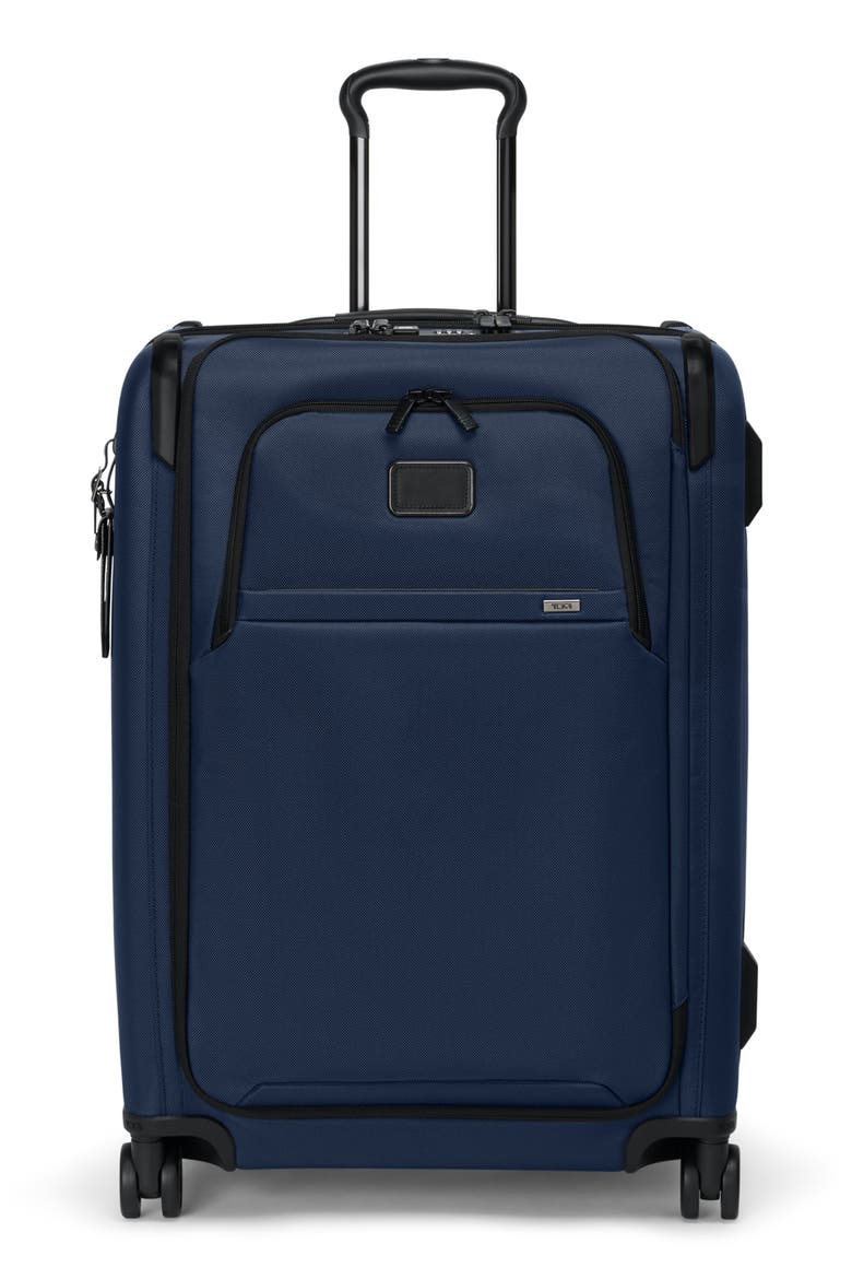 Alpha Medium Dual Access Expandable Checked Luggage (Women