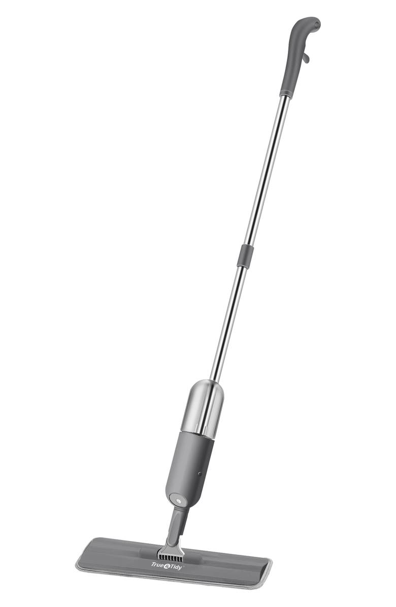 TRUE AND TIDY Spray Mop, Main, color, Gray