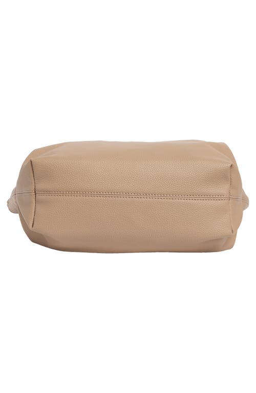 T Tahari Logo Tote In Brown