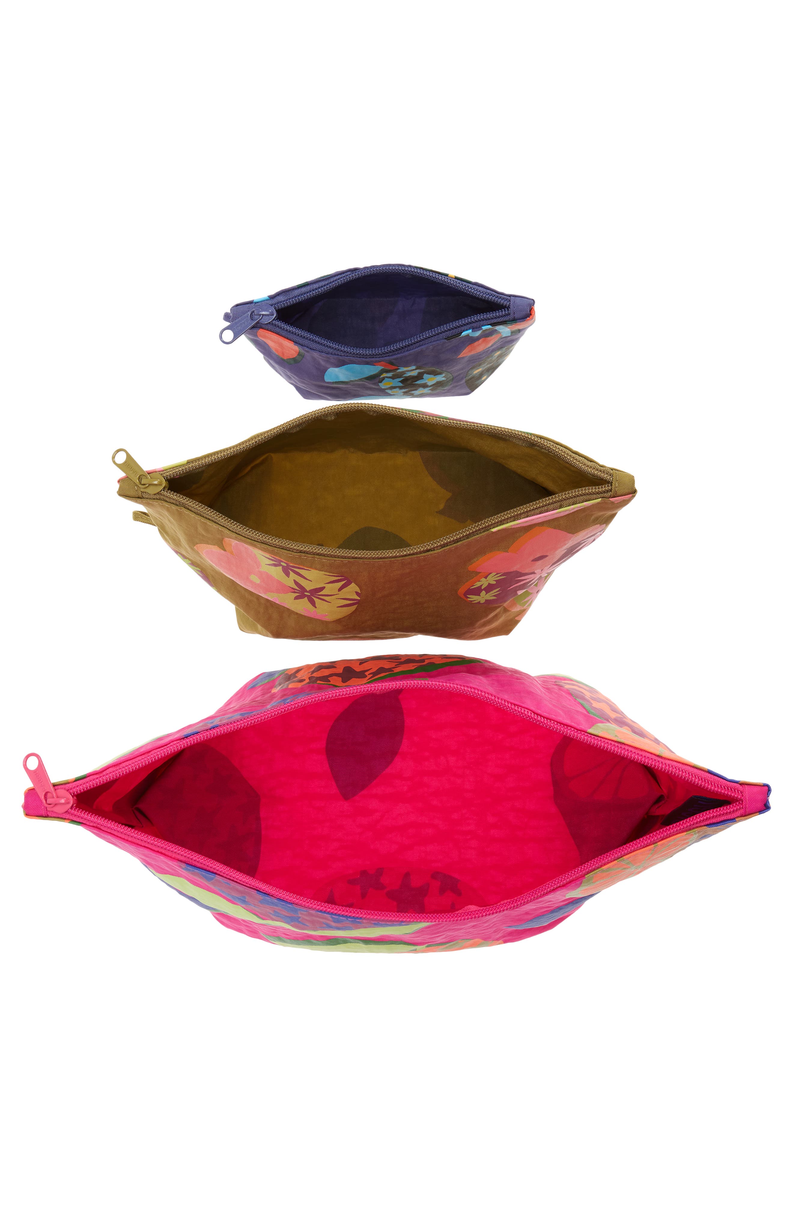 Baggu 3-Piece Go Pouch Set, Alternate, color, 