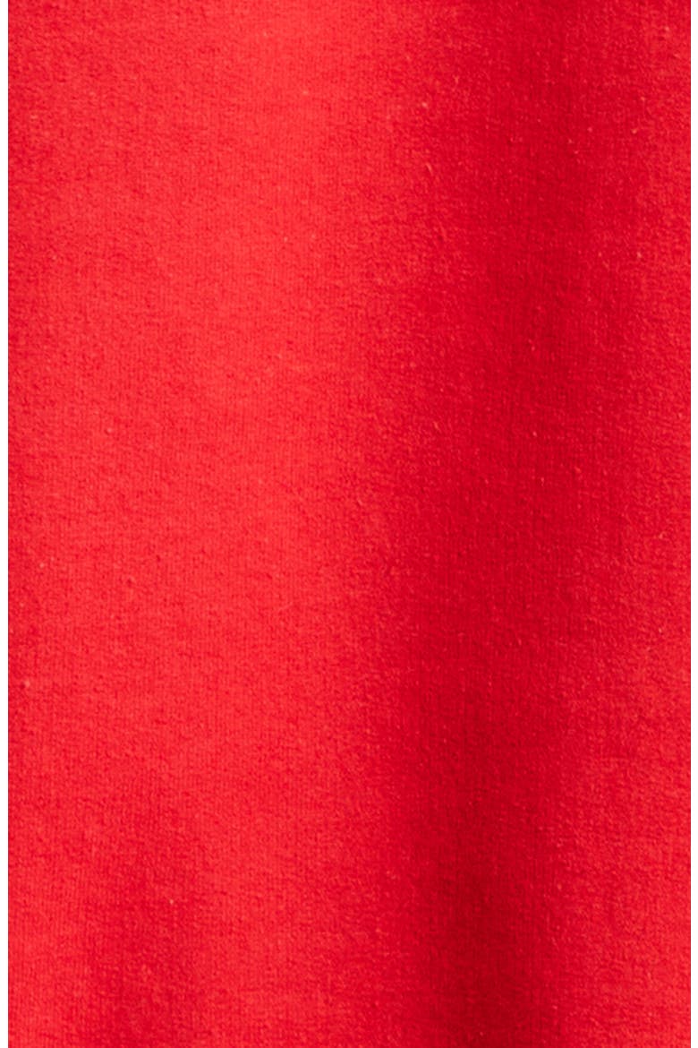 Flag Logo Fleece Graphic Hoodie, Alternate, color, RED